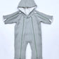 kookoobany kozipizi fully unzippable eco-friendly baby overall mint green